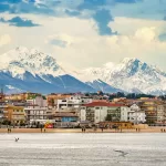 Pescara between the Adriatic Sea and the mountains of Abruzzo