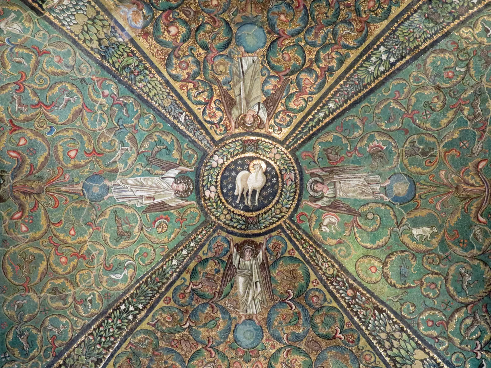 The mosaics of San Vitale in Ravenna, about 1 hour 5 minutes by car from Bologna Airport