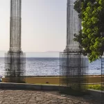 The seafront of Reggio Calabria facing Sicily across the Strait of Messina, about 13 minutes by car from Reggio Calabria Airport