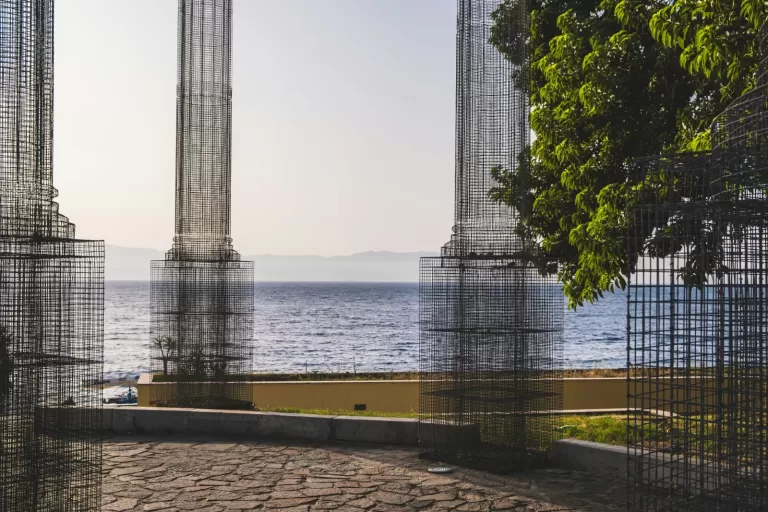 The seafront of Reggio Calabria facing Sicily across the Strait of Messina, about 13 minutes by car from Reggio Calabria Airport