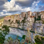 Tropea on the Coast of the Gods, about 1 hour by car from Lamezia Terme Airport