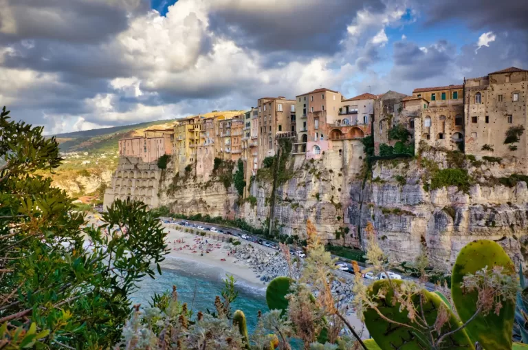 Tropea on the Coast of the Gods, about 1 hour by car from Lamezia Terme Airport